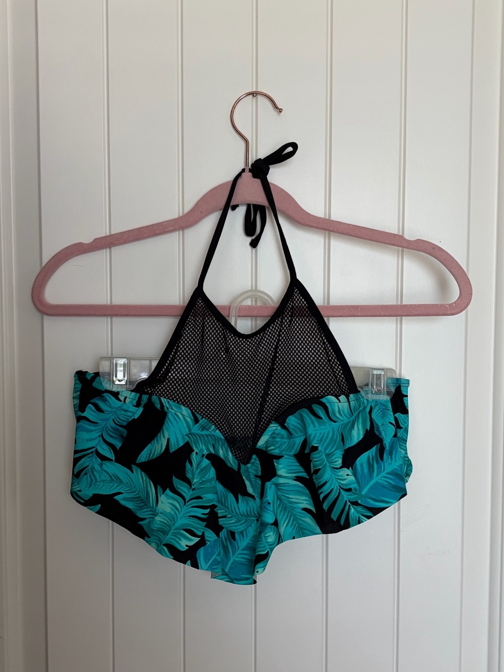 palm tree swim top